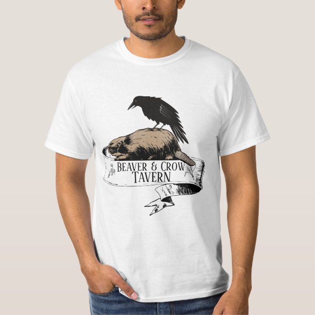Beaver & Kråka Tavern T Shirt (Framsida)
