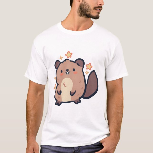 Beaver Magic T Shirt (Framsida)