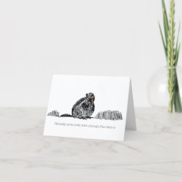 Beaver-mappat Helgdag-kort Helgkort