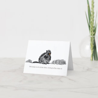 Beaver-mappat Helgdag-kort Helgkort