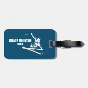 Beaver Mountain Resort Utah Skier Bagagebricka
