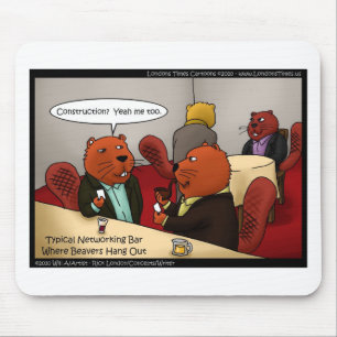 Beaver Networking Funny ger Tees & Cards Musmatta