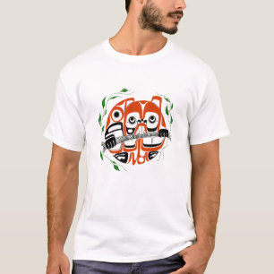 Beaver - NW Kusten Native American Stil T-Shirt
