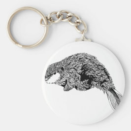 Beaver-Nyckelring Nyckelring