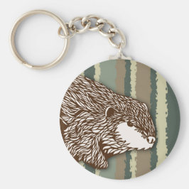 Beaver-Nyckelring Nyckelring