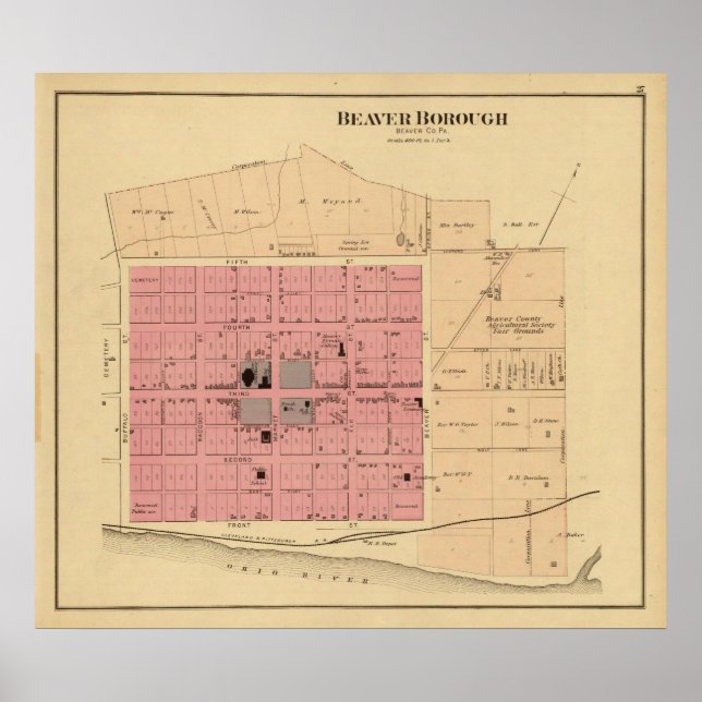 Beaver, Pennsylvania Poster (Framsidan)