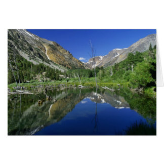 Beaver Pond, Lundy canyon OBS Kort