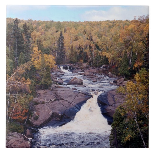 Beaver Rive Falls-panel Kakelplatta (Framsidan)