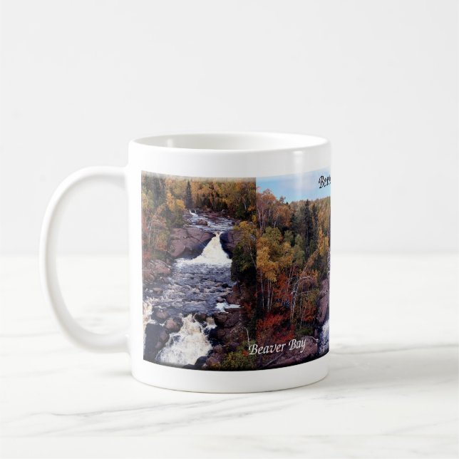 Beaver River Falls-mugg Kaffemugg (Vänster)