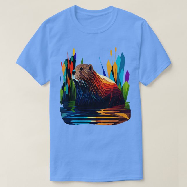 Beaver T Shirt (Design framsida)