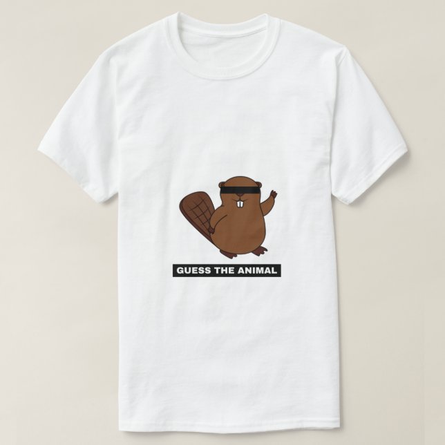 Beaver T Shirt (Design framsida)