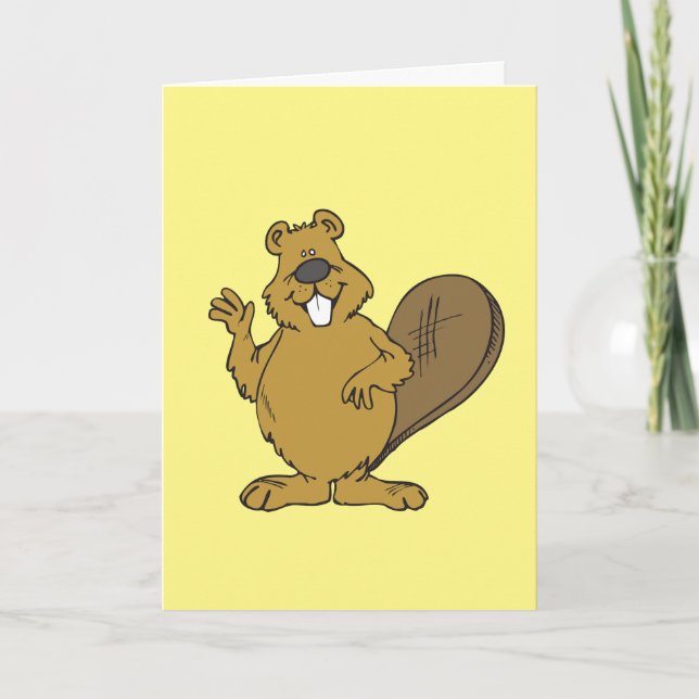 BEAVER-TILLFÄLLENS HEJ-KORT KORT (Framsida)