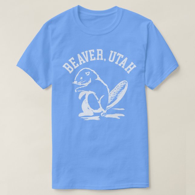 Beaver Utah 1 T Shirt (Design framsida)