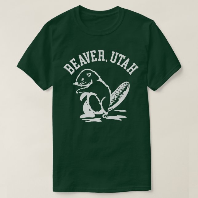 Beaver Utah T Shirt (Design framsida)
