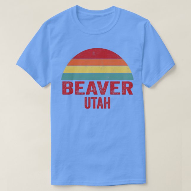 Beaver Utah T Shirt (Design framsida)