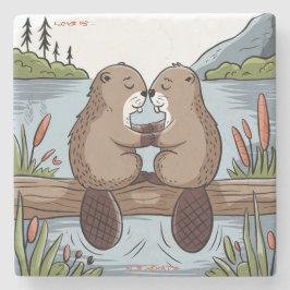 Beaver Valentine Stenunderlägg