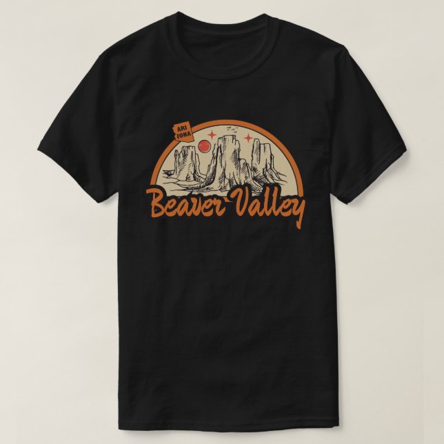 Beaver Valley, Arizona T Shirt (Design framsida)