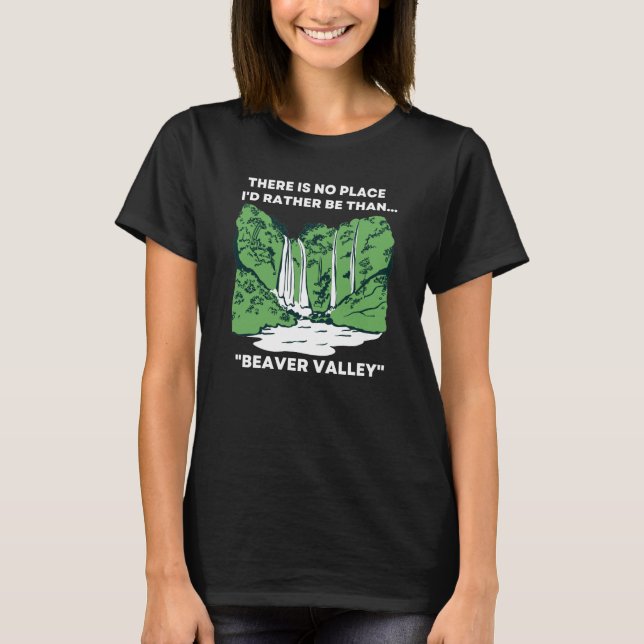 Beaver Valley T Shirt (Framsida)