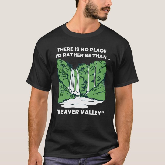 Beaver Valley T Shirt (Framsida)