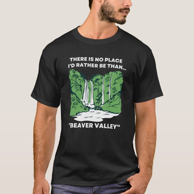 Beaver Valley T Shirt (Framsida)