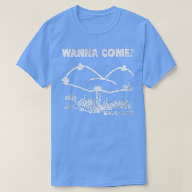 Beaver Valley Wanna Kom Seual Inuendo lusadul T Shirt (Design framsida)