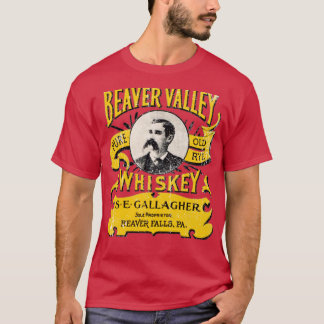 Beaver Valley Whiskey - Beaver Falls, PA T Shirt
