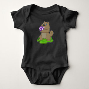 Beaver Volleyball-spelare Volleyball T Shirt