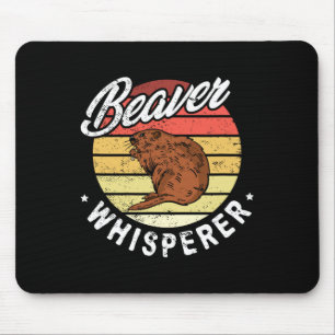 Beaver Whisperer Beaver Hunting Älskare Musmatta