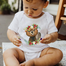 Beaver Woodland Animal Wandeans | Baby Bodykostym