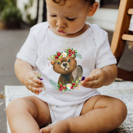 Beaver Woodland Animal Wandeans | Baby Bodykostym T Shirt