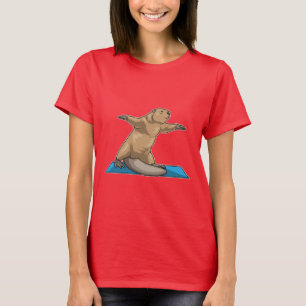 Beaver Yoga Yoga mat T Shirt