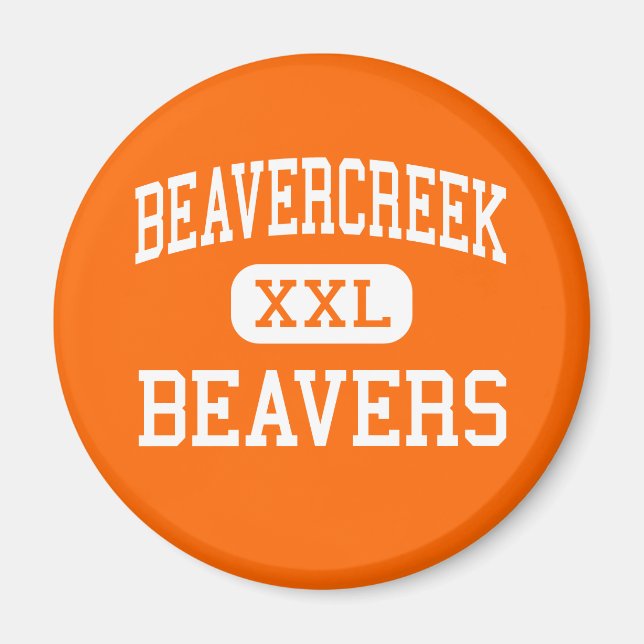 Beavercreek - Beavers - High - Beavercreek Ohio Magnet (Framsidan)
