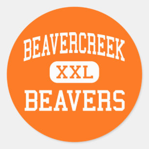 Beavercreek - Beavers - High - Beavercreek Ohio Runt Klistermärke
