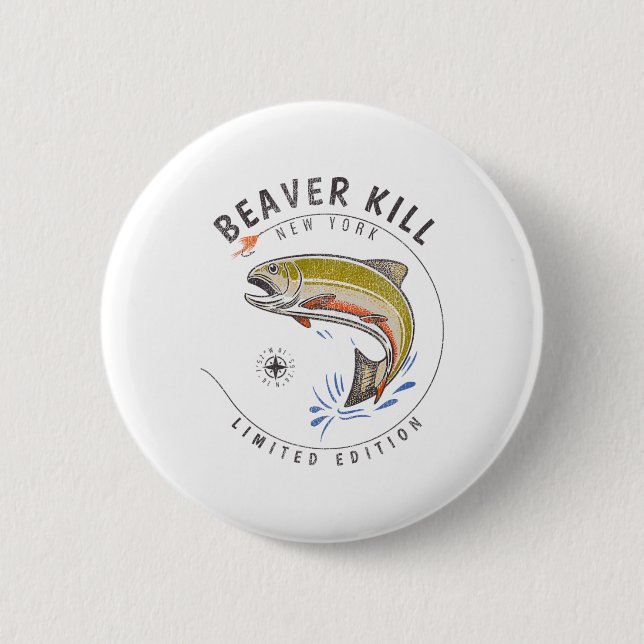 Beaverkill River New York flugfiske souvenir Bea Knapp (Framsida)