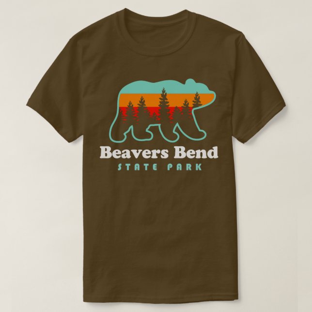 Beavers Bend State Park Oklahoma Camping Hiking? T Shirt (Design framsida)