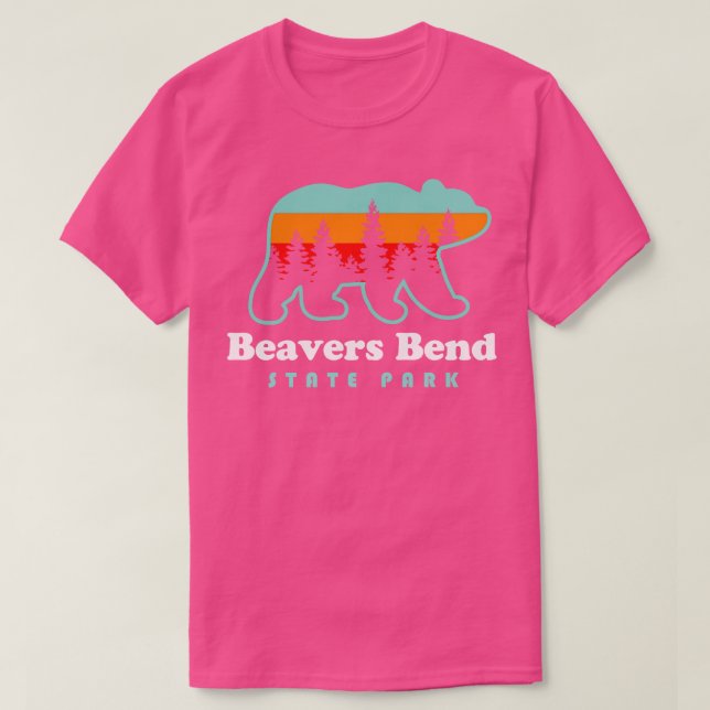 Beavers Bend State Park Oklahoma Camping Hiking? T Shirt (Design framsida)