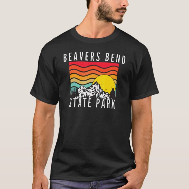 Beavers Bend State Park Oklahoma, Ok Camping 1 T Shirt (Framsida)