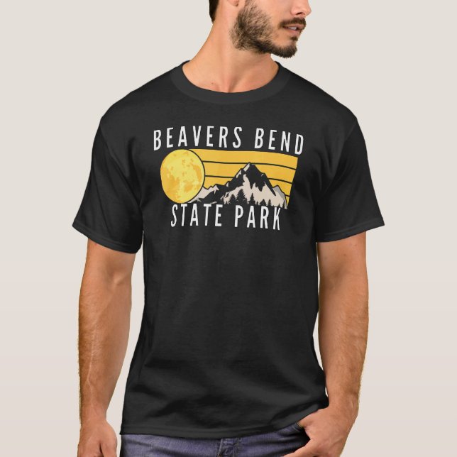 Beavers Bend State Park Oklahoma, Ok Camping 3 T Shirt (Framsida)