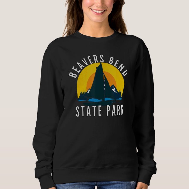 Beavers Bend State Park Oklahoma Ok Camping 3 T Shirt (Framsida)