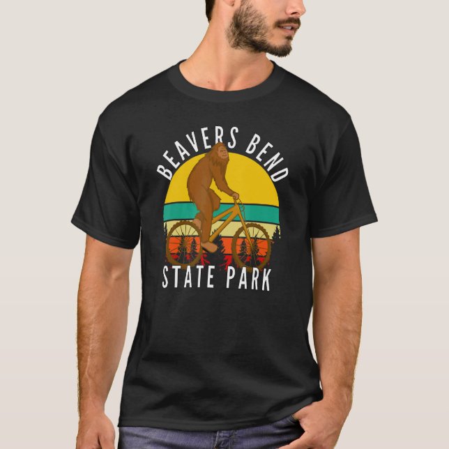 Beavers Bend State Park Oklahoma Ok Camping 5 T Shirt (Framsida)