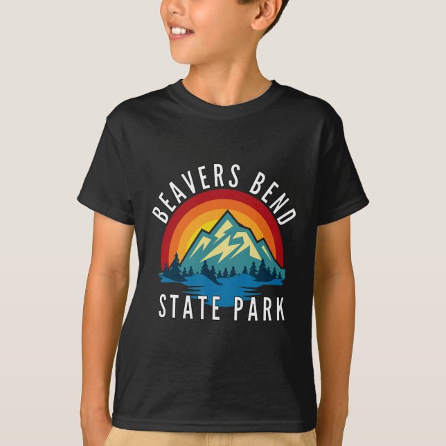 Beavers Bend State Park Oklahoma  T Shirt (Framsida)