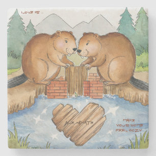 Beavers i Kärlek Stenunderlägg