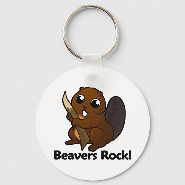 Beavers Sten! Nyckelring (Framsida)