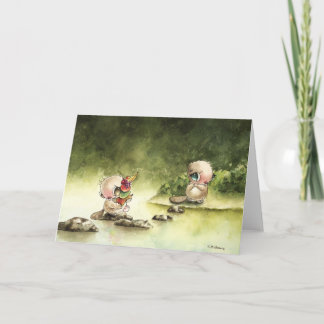 Beavers with Fruit Kort