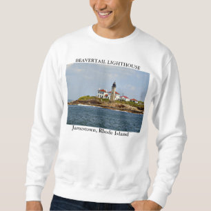 Beavertail fyr, Jamestown Rhode - ö Långärmad Tröja