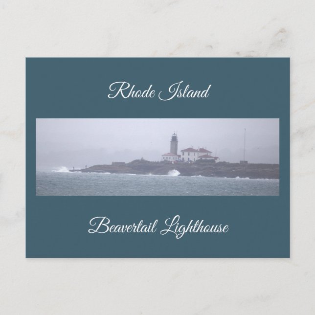 Beavertail fyr Postkort Helg Vykort (Framsida)