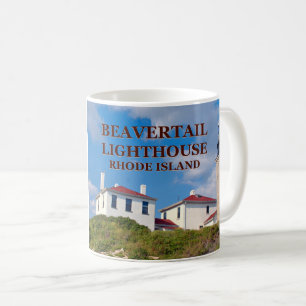 Beavertail fyr, Rhode - ömugg Kaffemugg