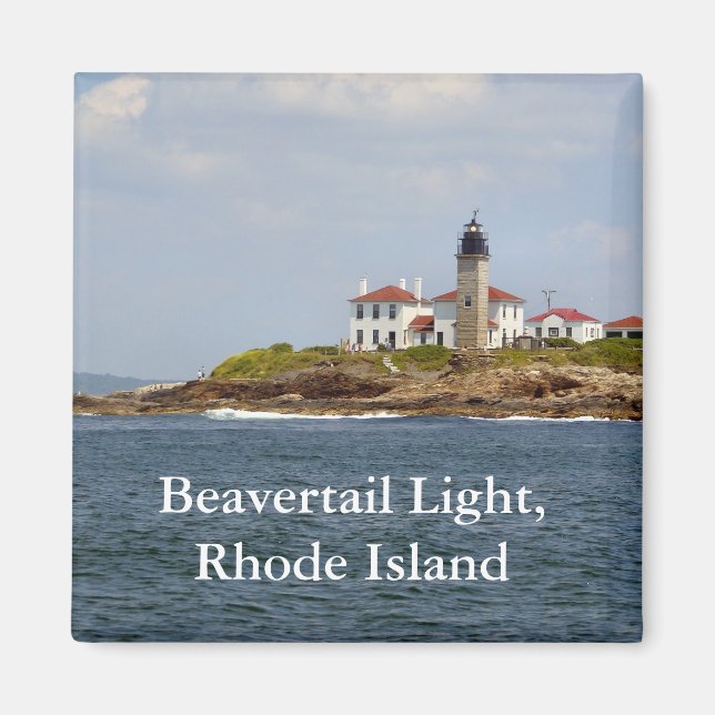 Beavertail Light, Rhode island Magnet (Framsidan)