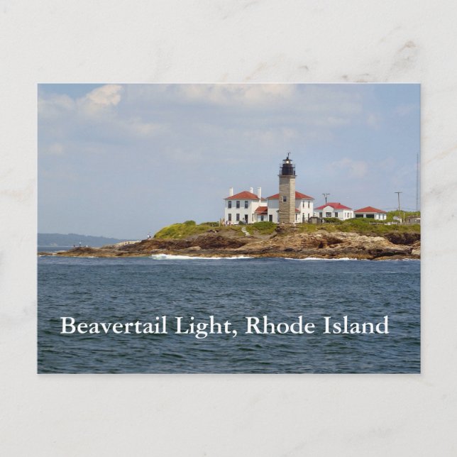 Beavertail Light, Rhode island vykort (Framsida)