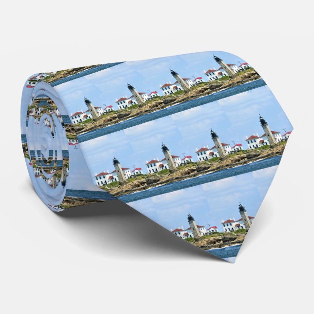 Beavertail Lighthouse, Rhode island Manar Tie Slips (Rullad)
